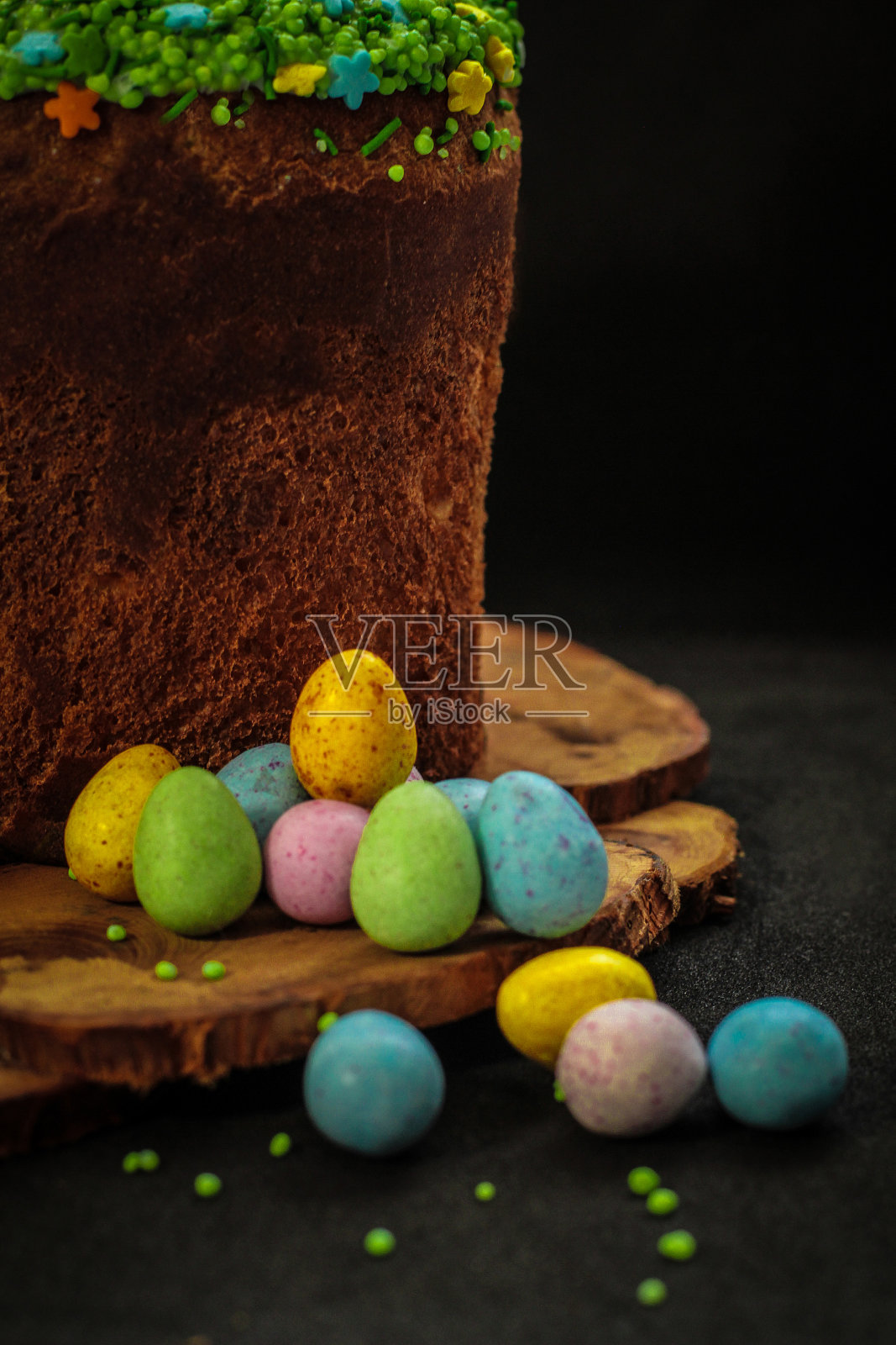 复活节蛋蛋糕照片摄影图片