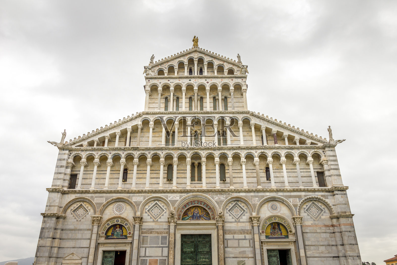 巴西利卡,奇迹广场,意大利比萨照片摄影图片