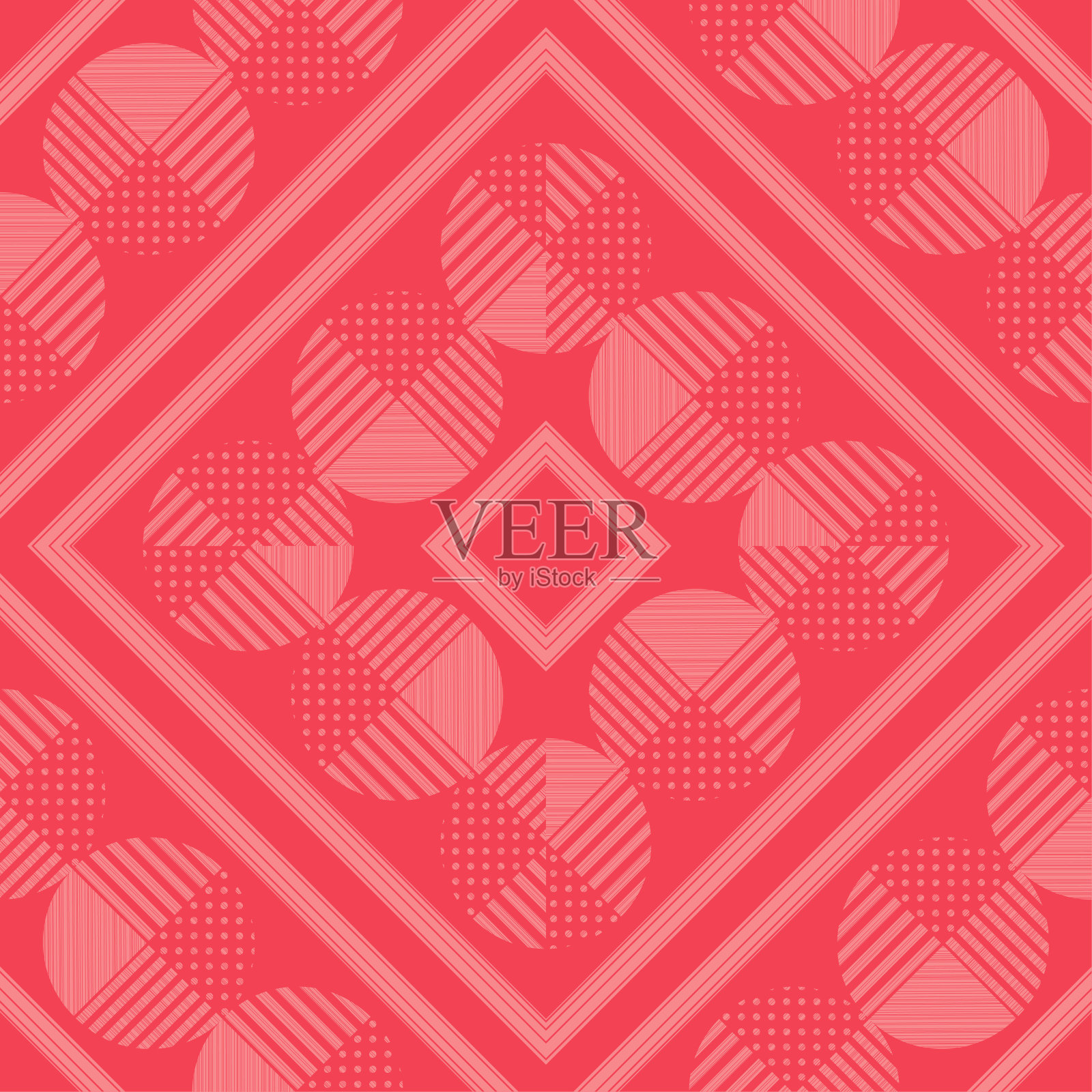 条纹图案的马赛克。无缝模式。几何学。插画图片素材