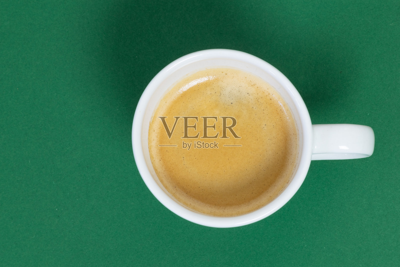 从天顶来的白咖啡照片摄影图片