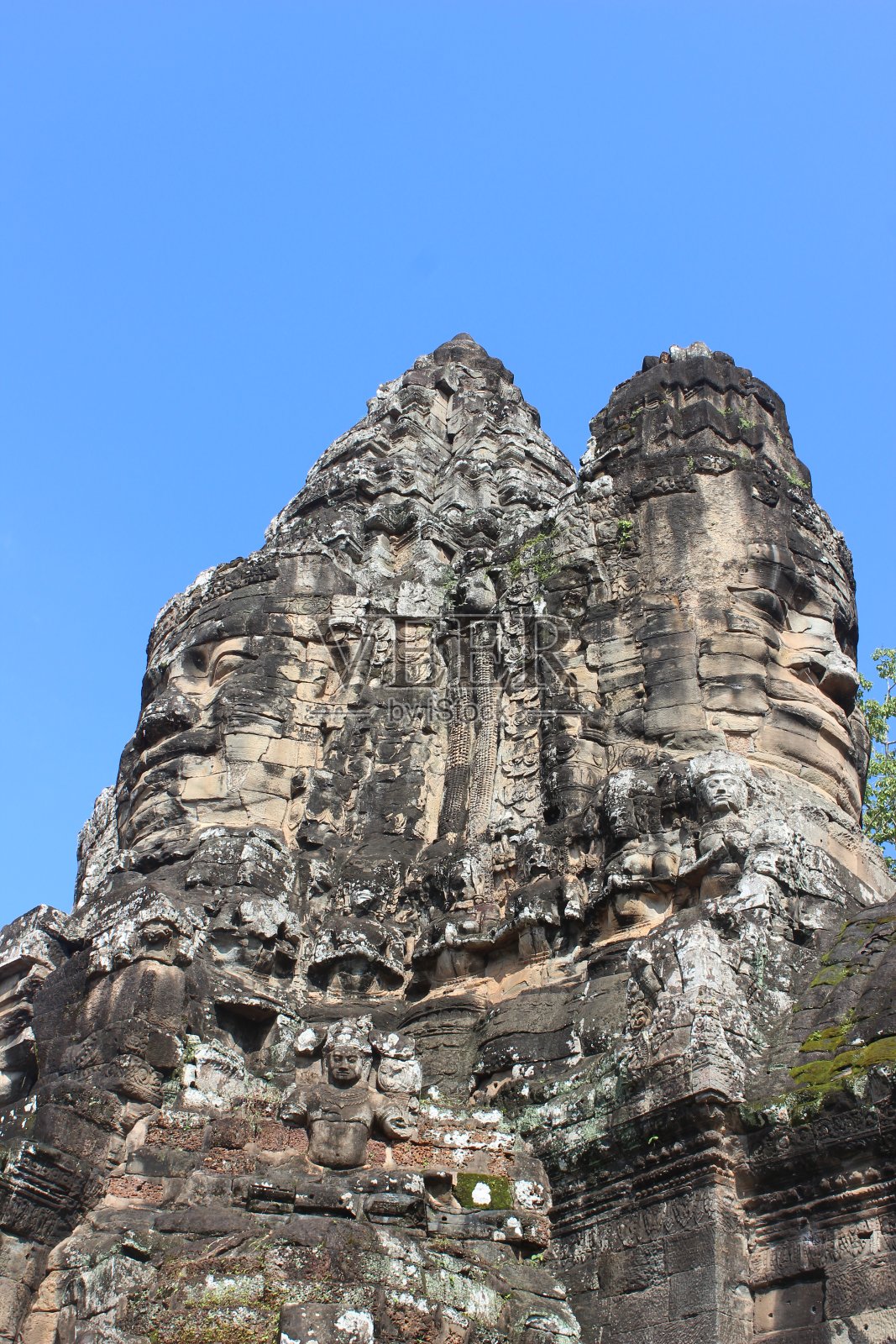 柬埔寨安哥遗址(世界上最著名和最重要的历史遗址之一)照片摄影图片