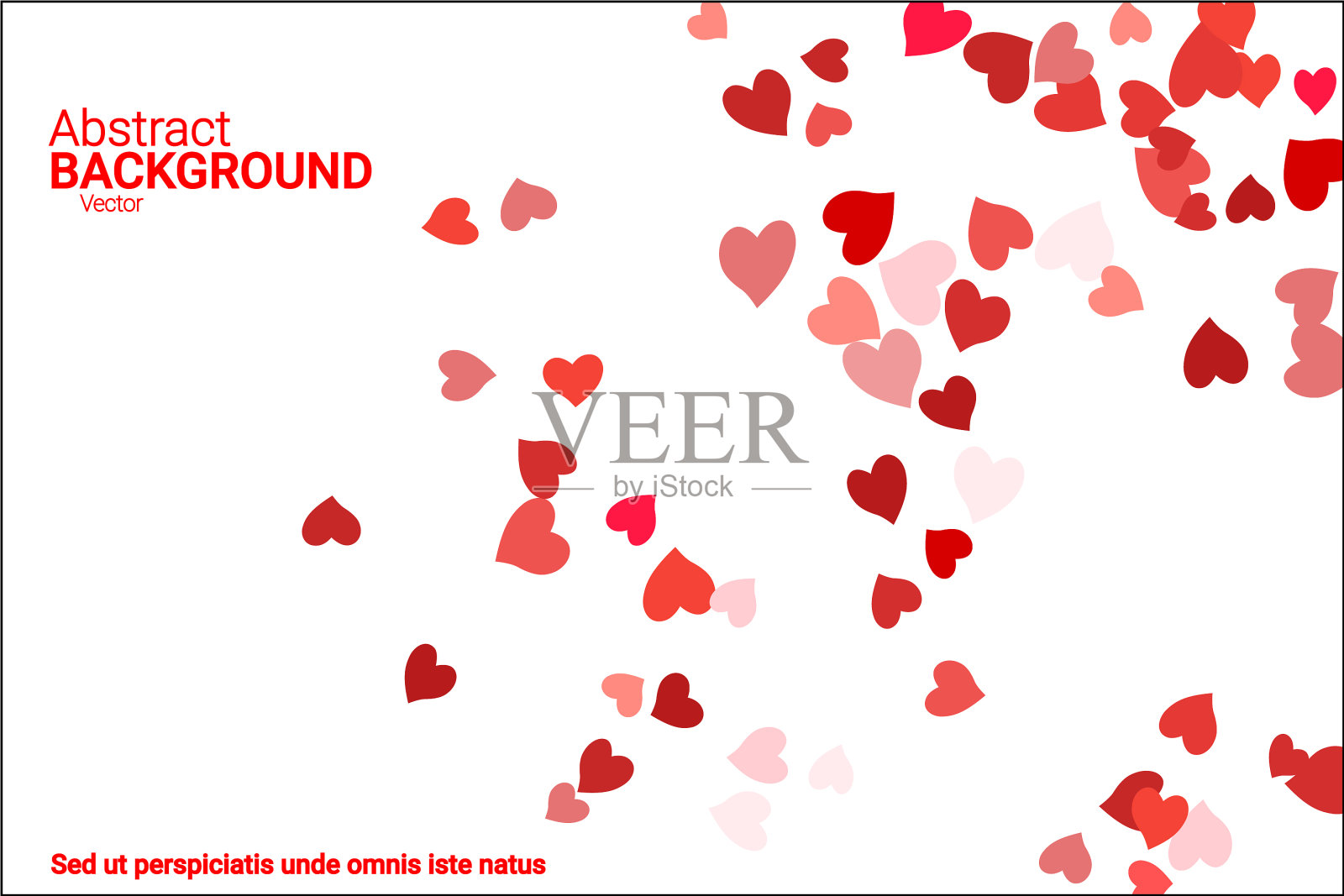 情人节的背景插画图片素材