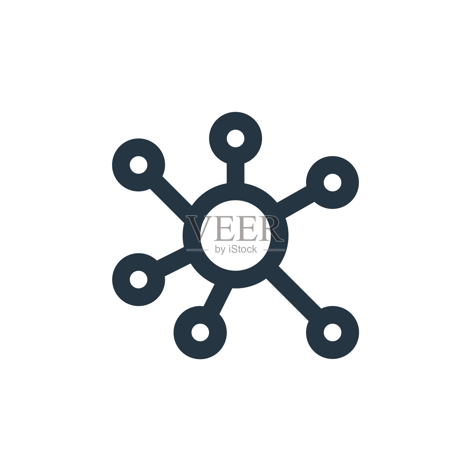 病毒载体图标。病毒可编辑的中风。用于网页和移动应用程序、标志、印刷媒体的病毒线性符号。细线说明。矢量孤立轮廓绘制。图标素材