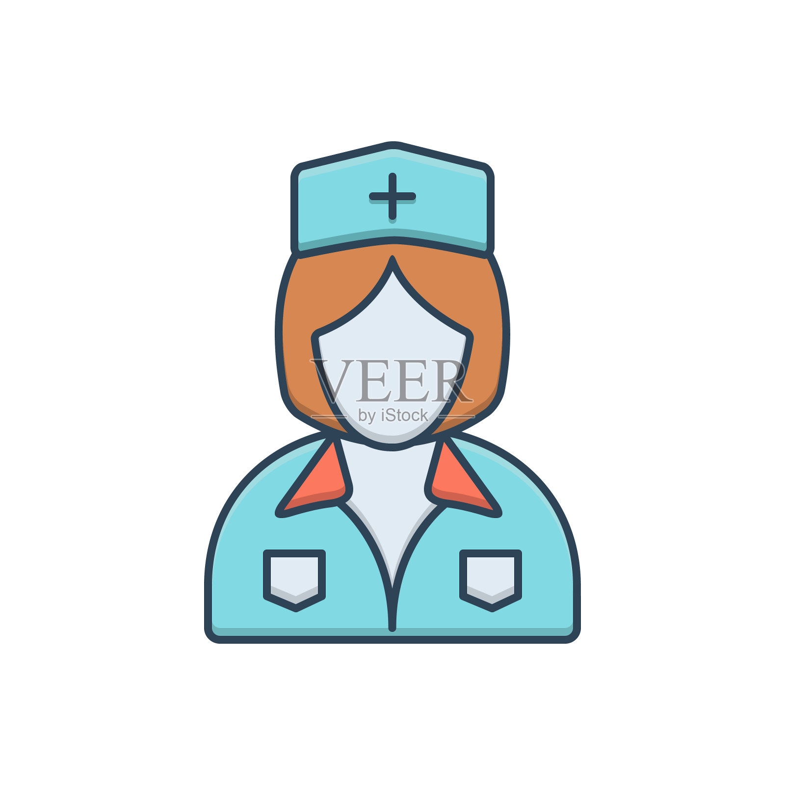 护士医生设计元素图片