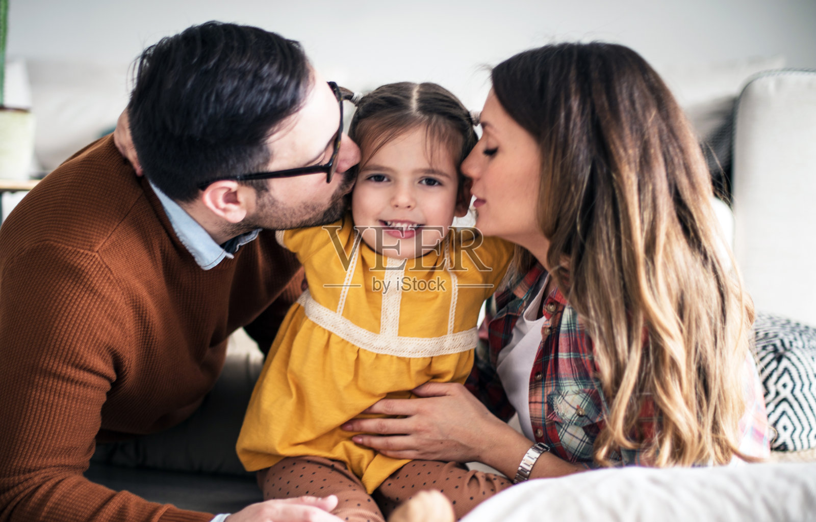 他们是伟大的父母。照片摄影图片