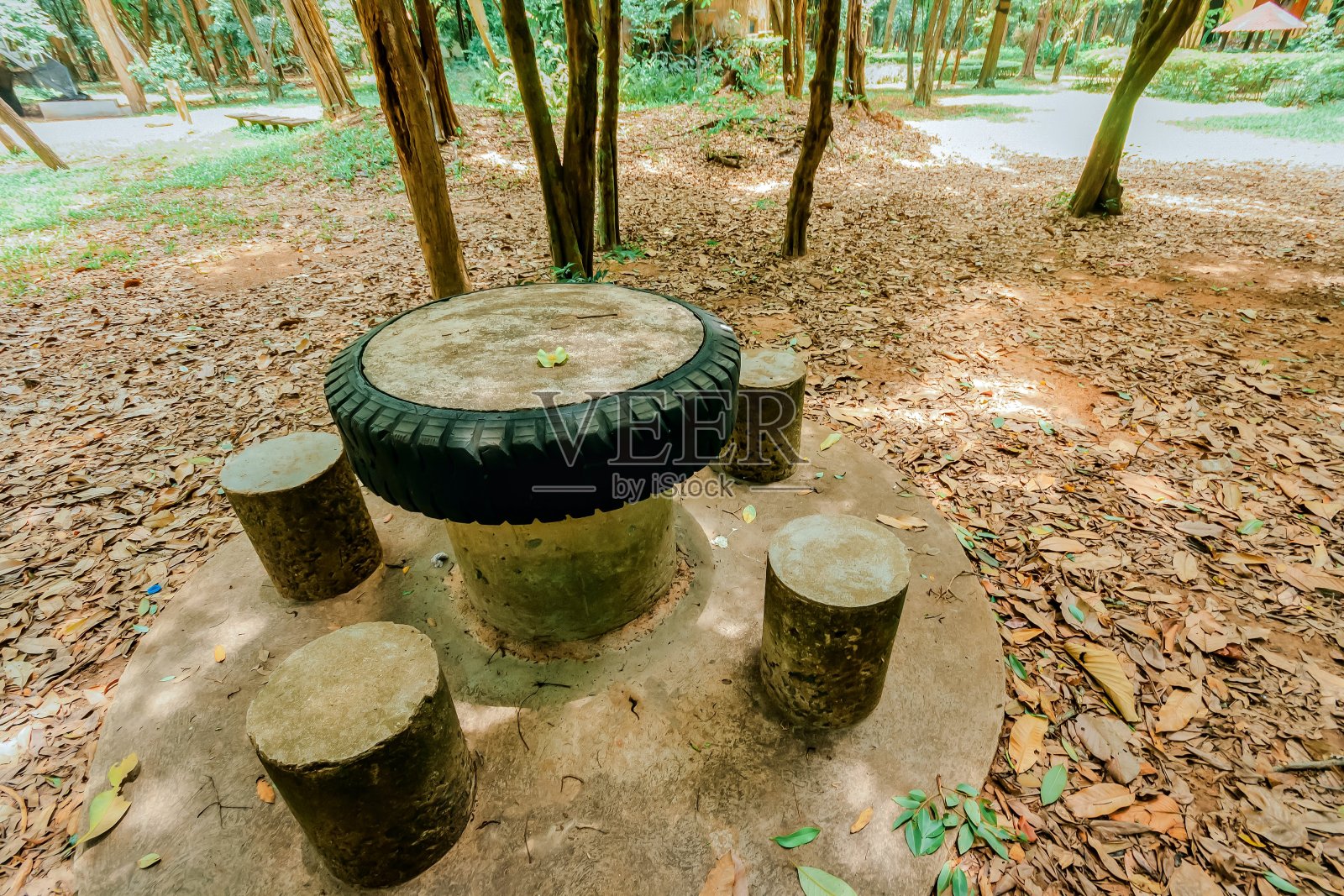 泰国的寂寞公园照片摄影图片