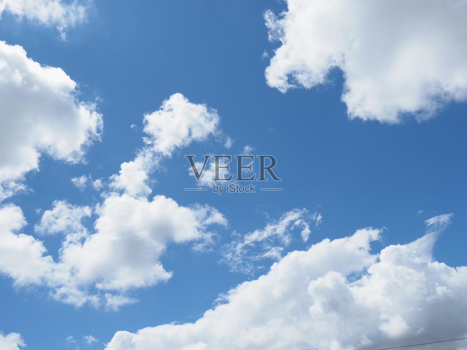 蓝天和云彩的背景照片摄影图片