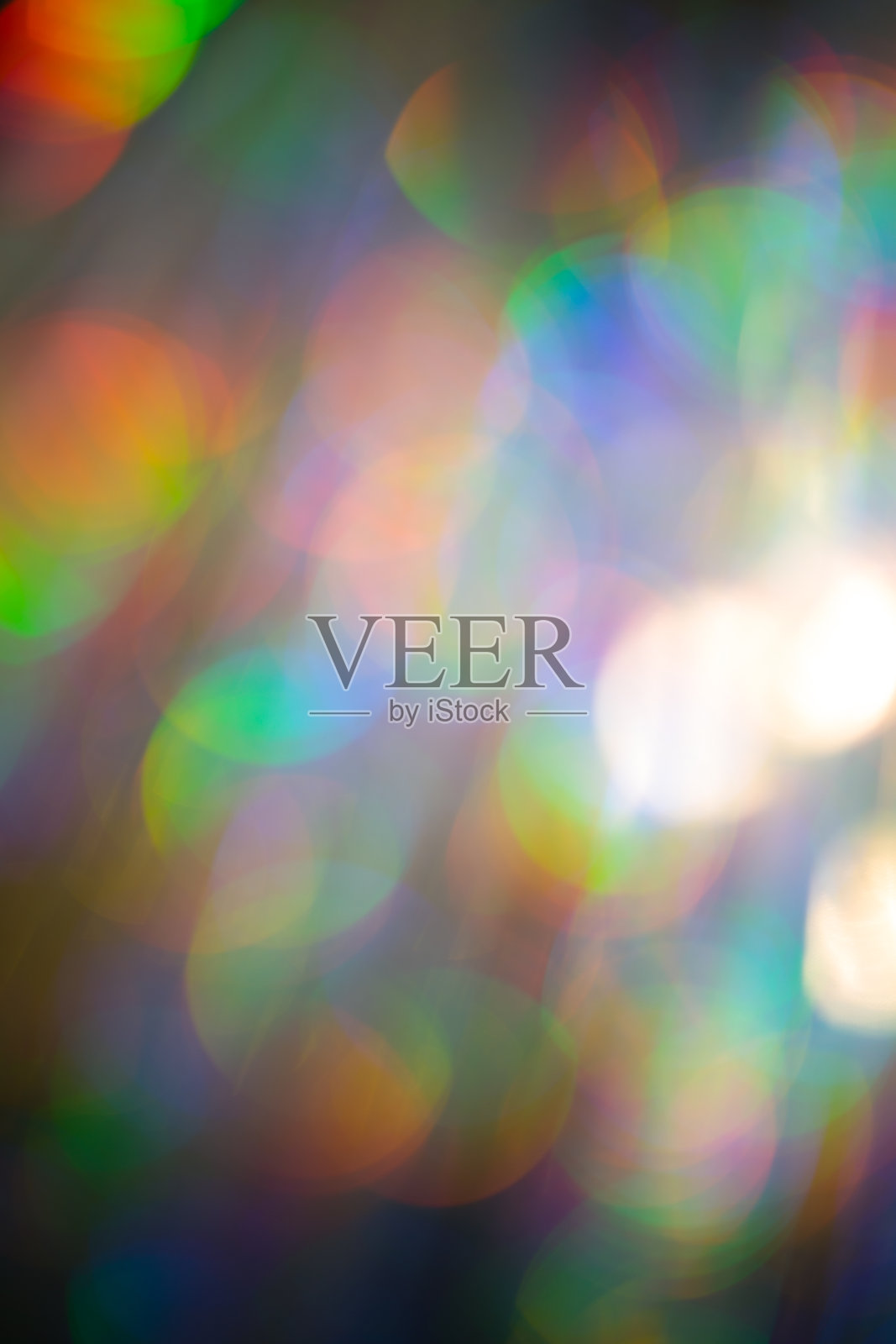 彩色彩虹大散景效果背景照片摄影图片