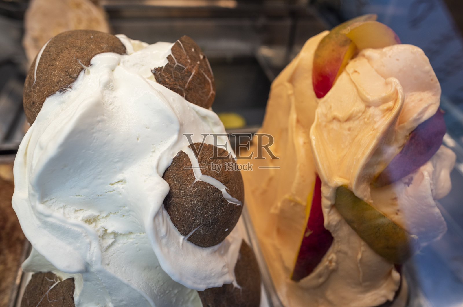 意大利冰淇淋照片摄影图片