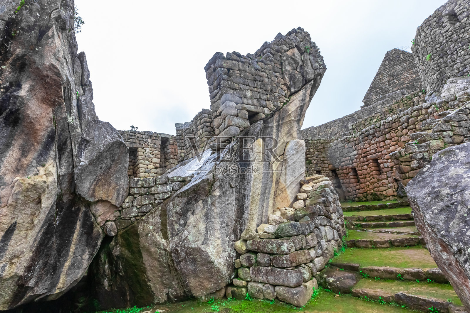 马丘比丘,秘鲁历史圣地。世界新七大奇迹之一照片摄影图片