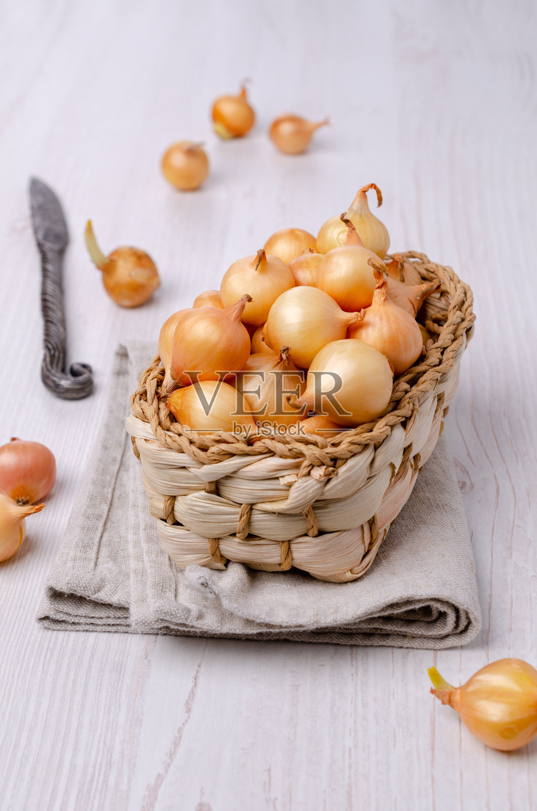 生洋葱鳞茎照片摄影图片