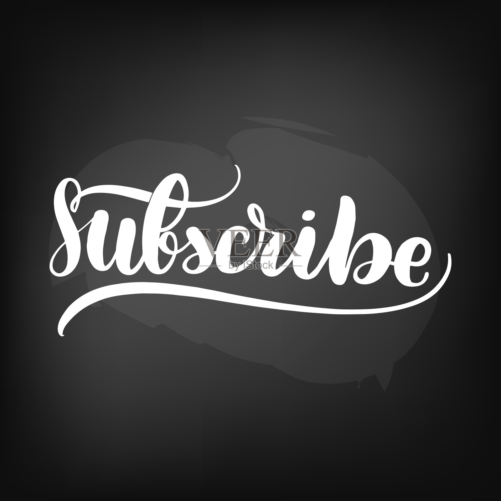 黑板上的文字插画图片素材