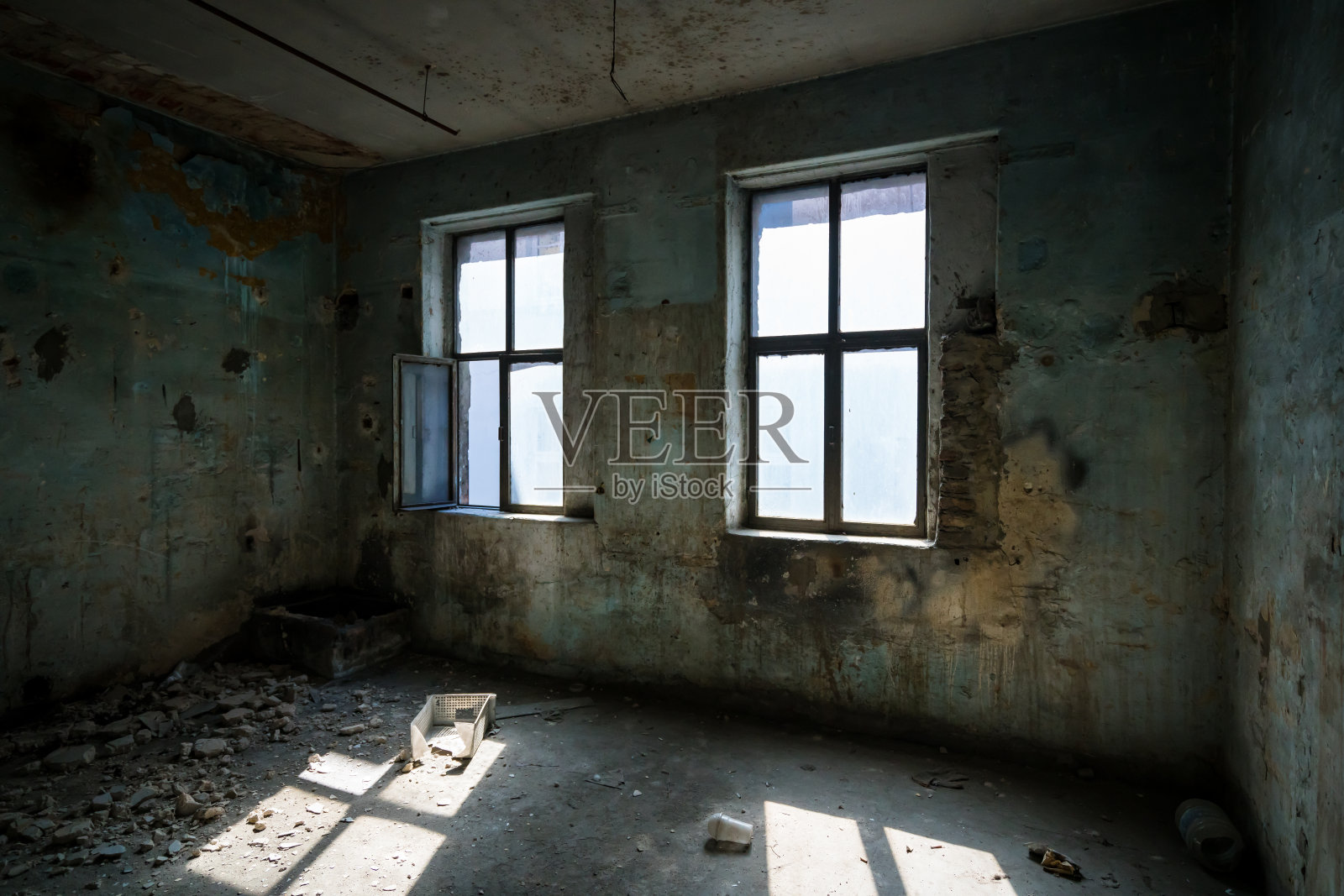 废弃的建筑照片摄影图片