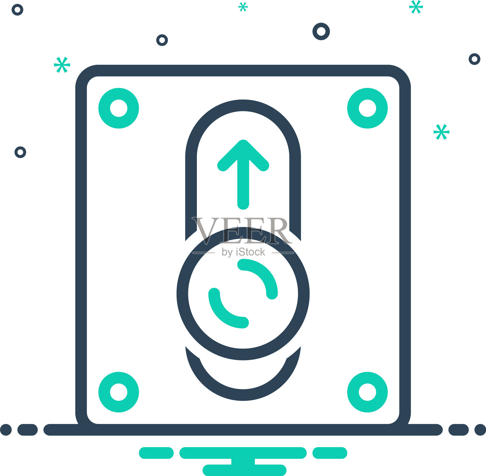 开关插画图片素材