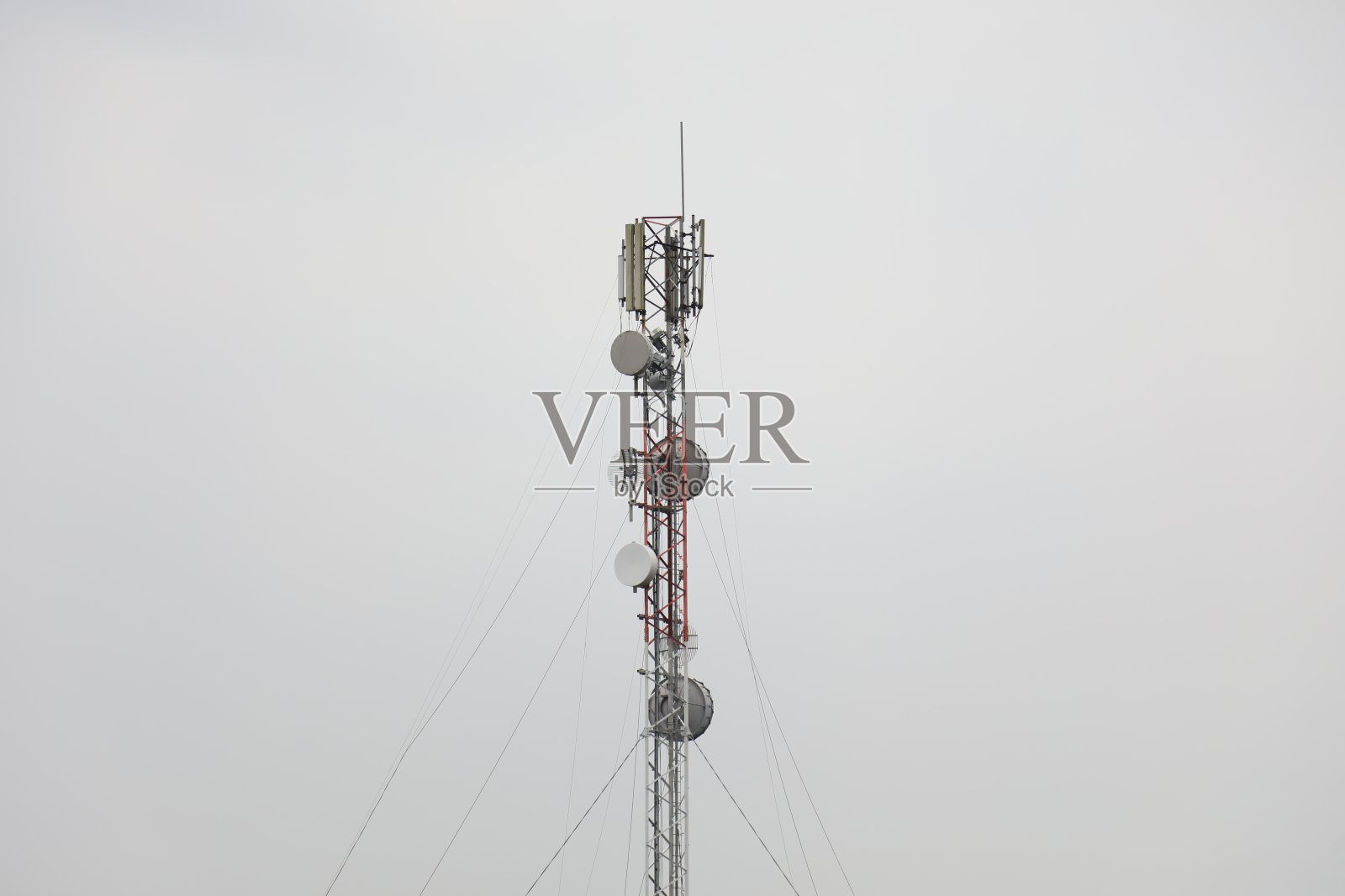 网络3G, 4G和5G塔照片摄影图片