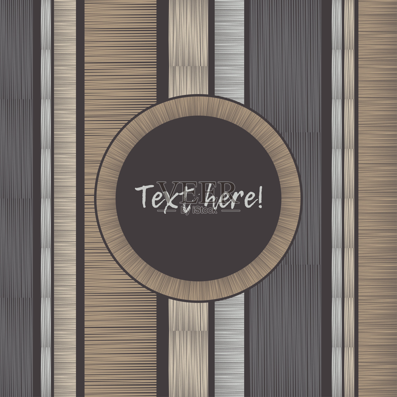 带有木质纹理的明信片。文本的明信片。插画图片素材