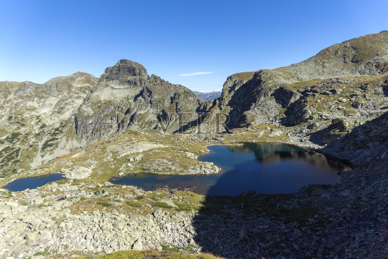 保加利亚瑞拉山Malyovitsa峰附近的景观照片摄影图片