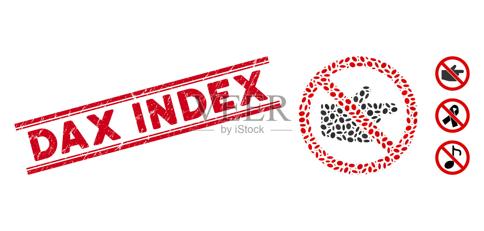 刻划的dax索引线密封马赛克没有索引插画图片素材