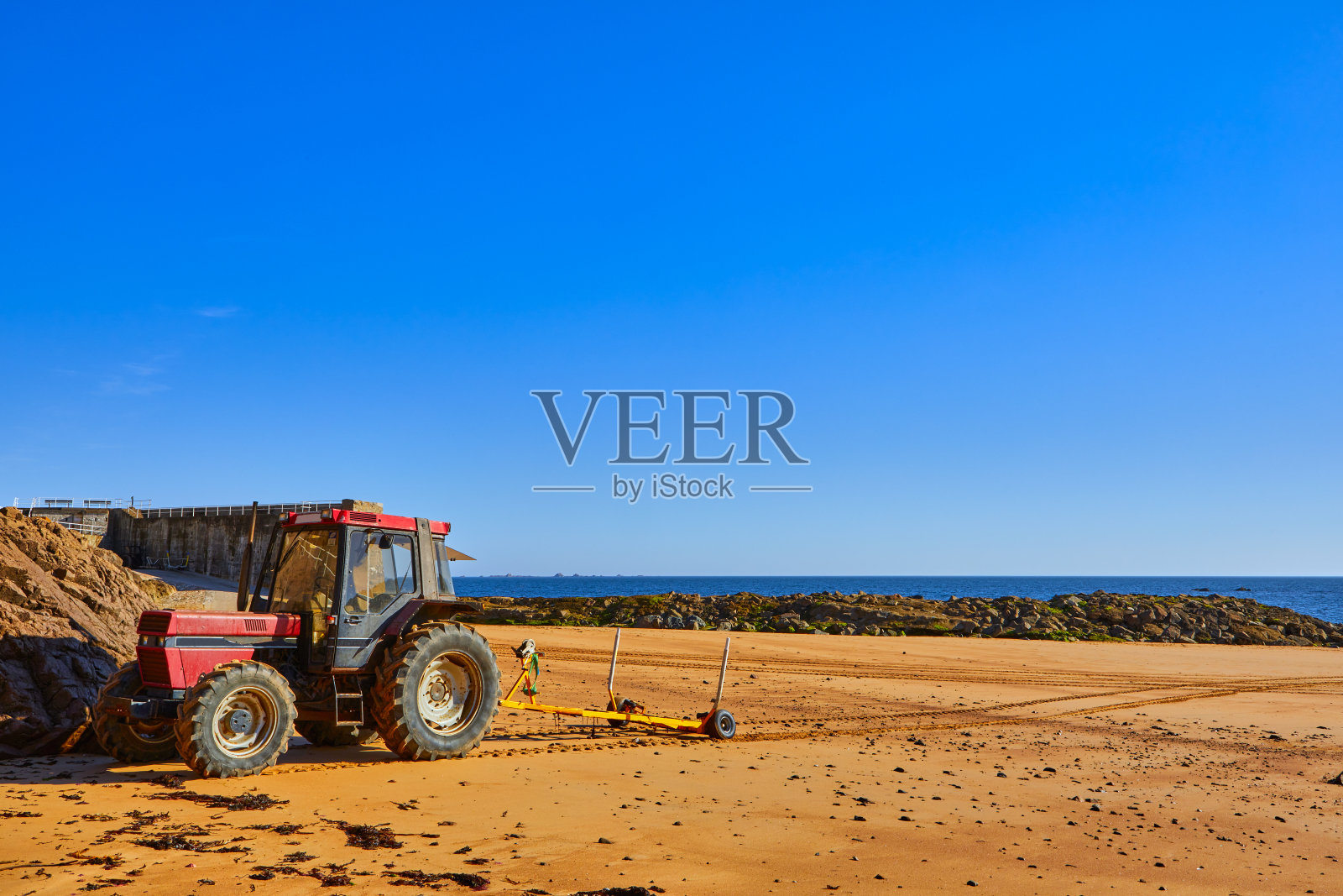 莱克海滩罢工照片摄影图片