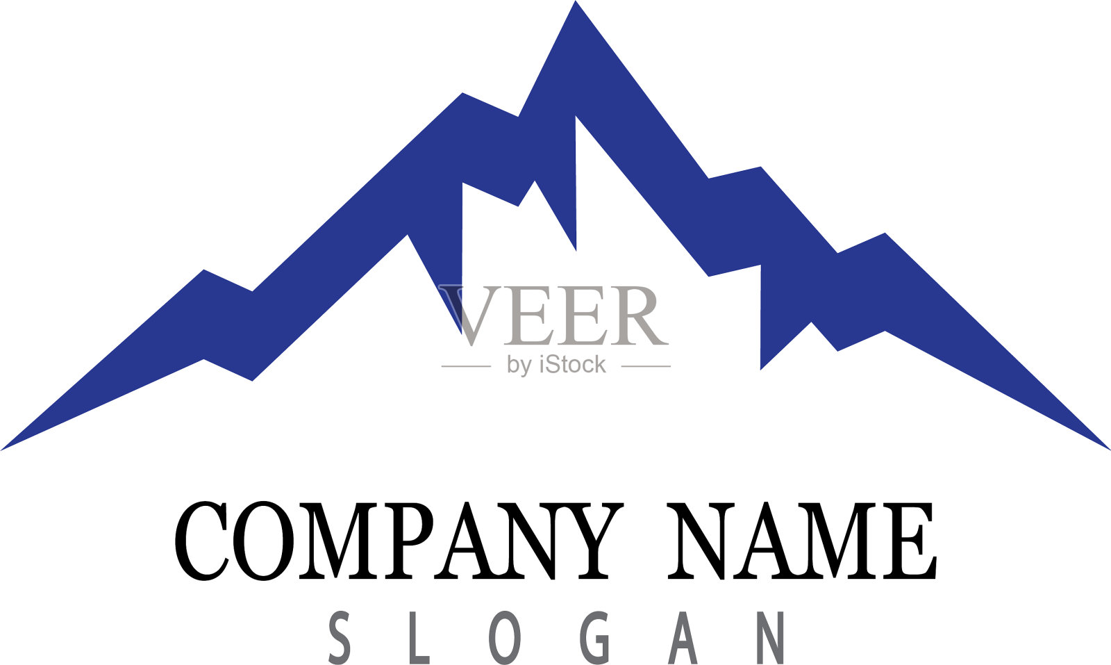 山图标插画图片素材