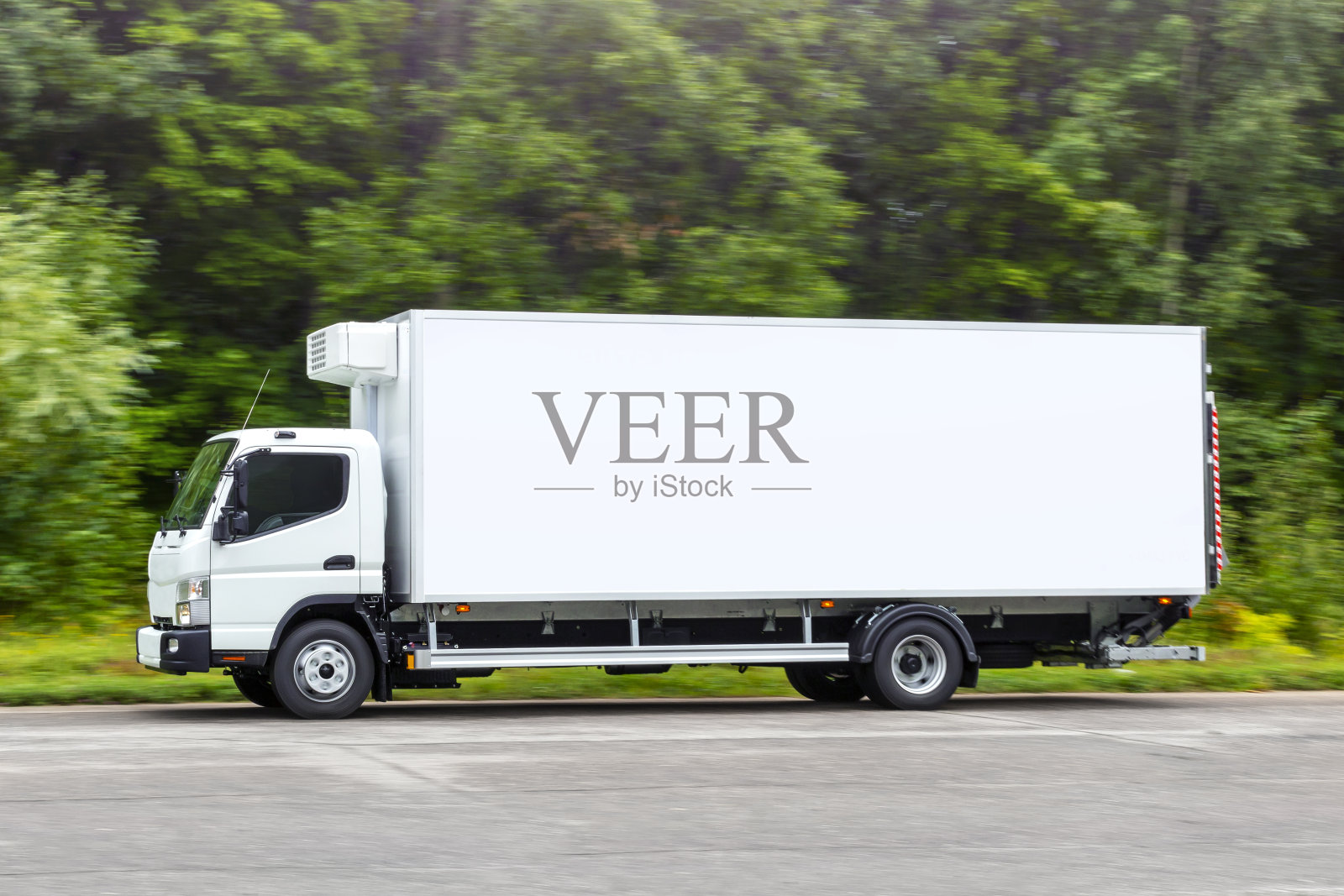 冰箱卡车照片摄影图片