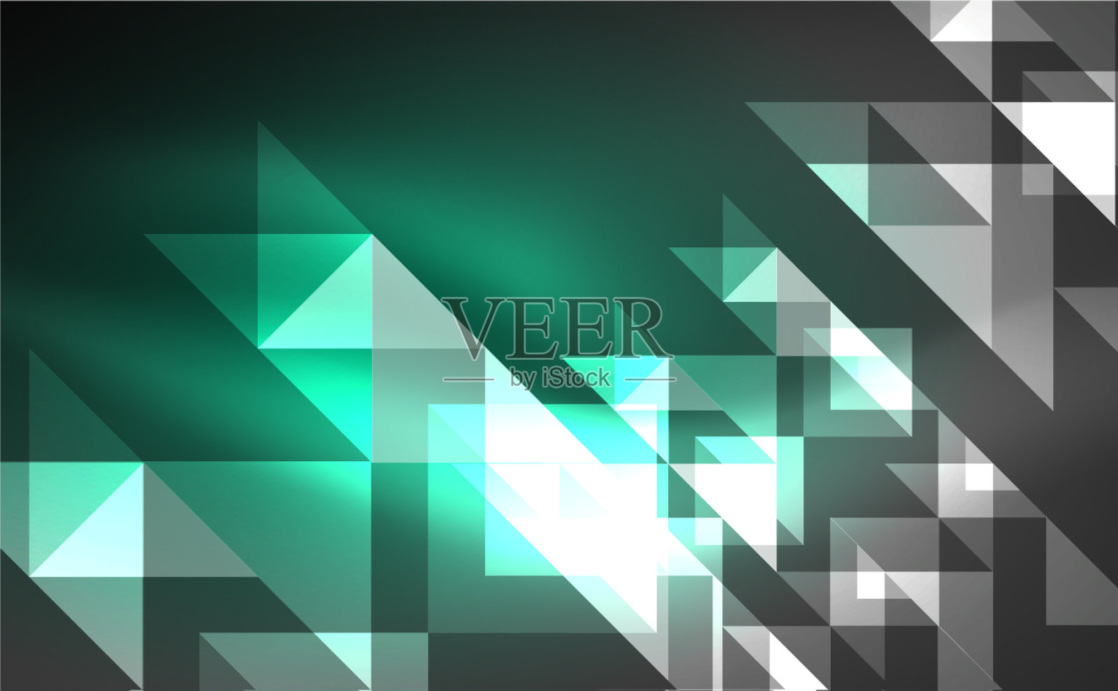 用抽象背景拼接三角形图案插画图片素材