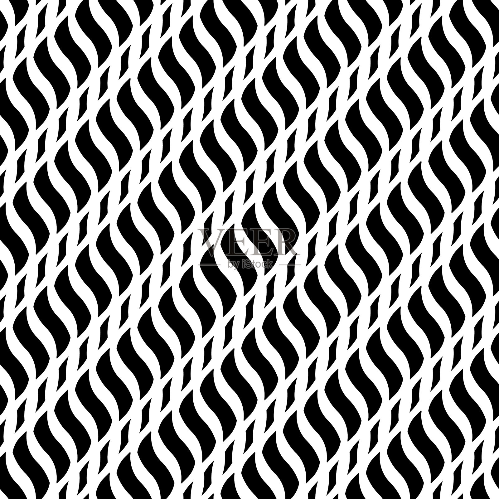 设计无缝单色网格图案插画图片素材