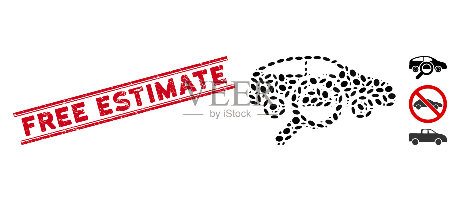 苦恼自由估计线邮票和拼贴找到插画图片素材