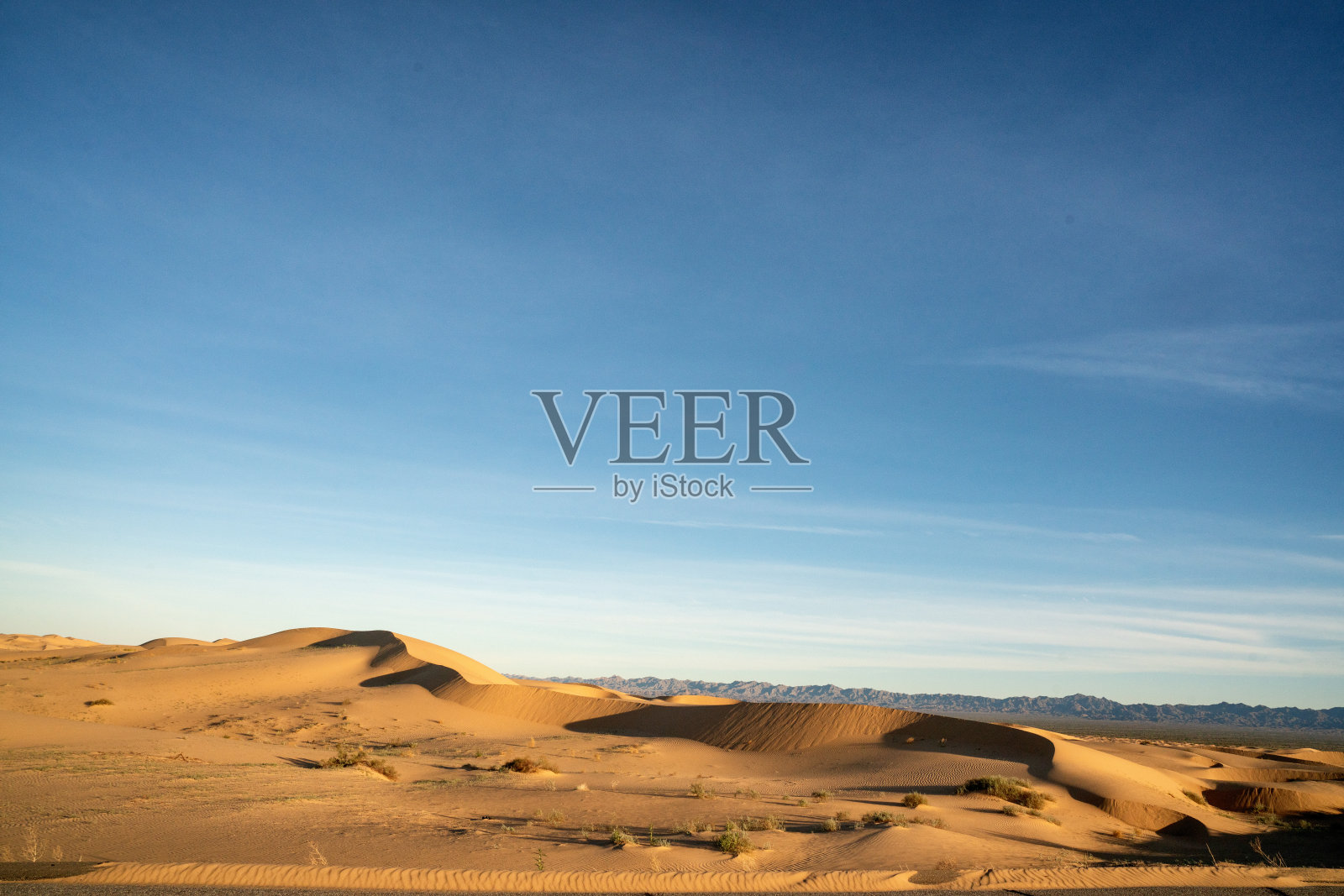 加州南部黎明时分的皇家沙丘照片摄影图片