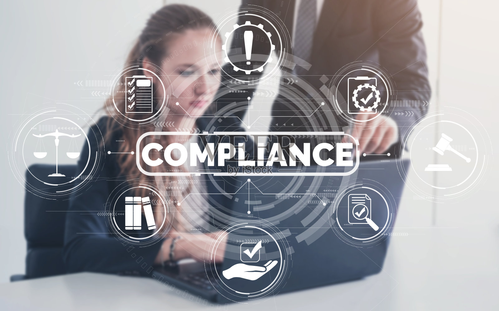 业务质量政策的遵从规则、法律和法规图形界面照片摄影图片