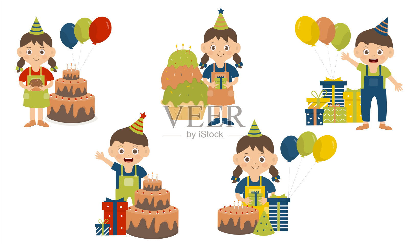 儿童风格设计模板素材