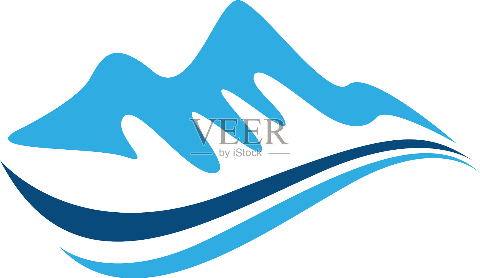 山标志和符号的设计灵感设计元素图片