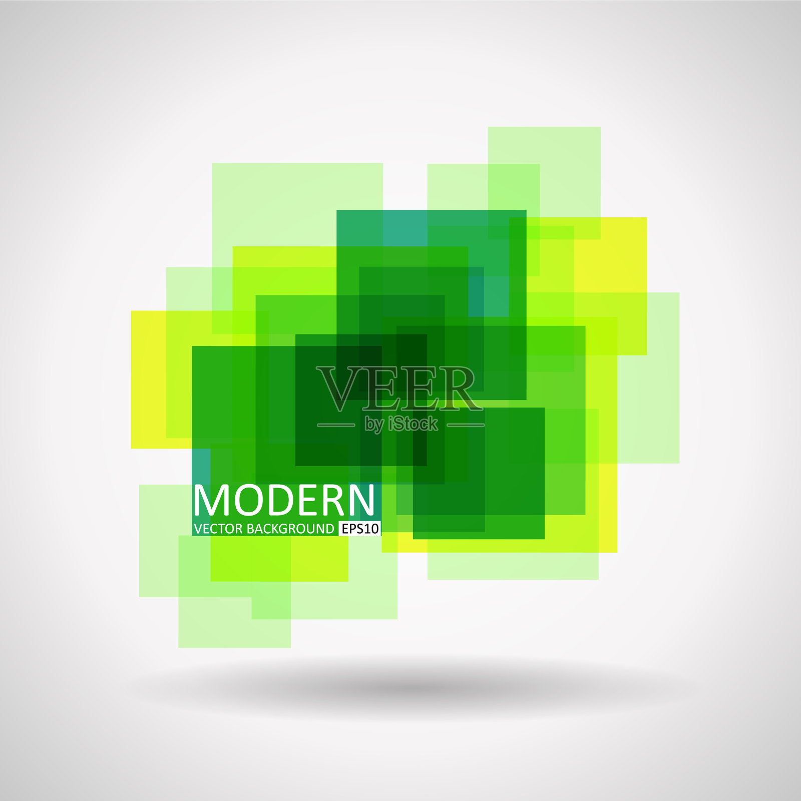 背景与抽象的方形图案插画图片素材