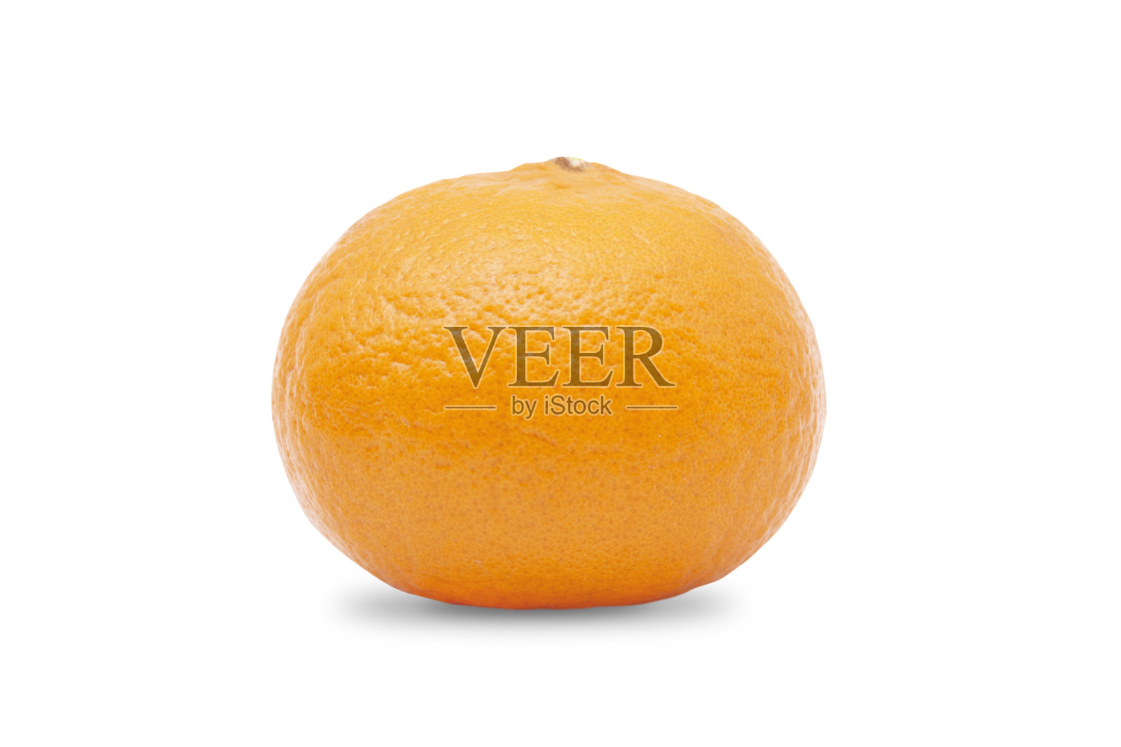 白色背景上分离的新鲜橘果。照片摄影图片