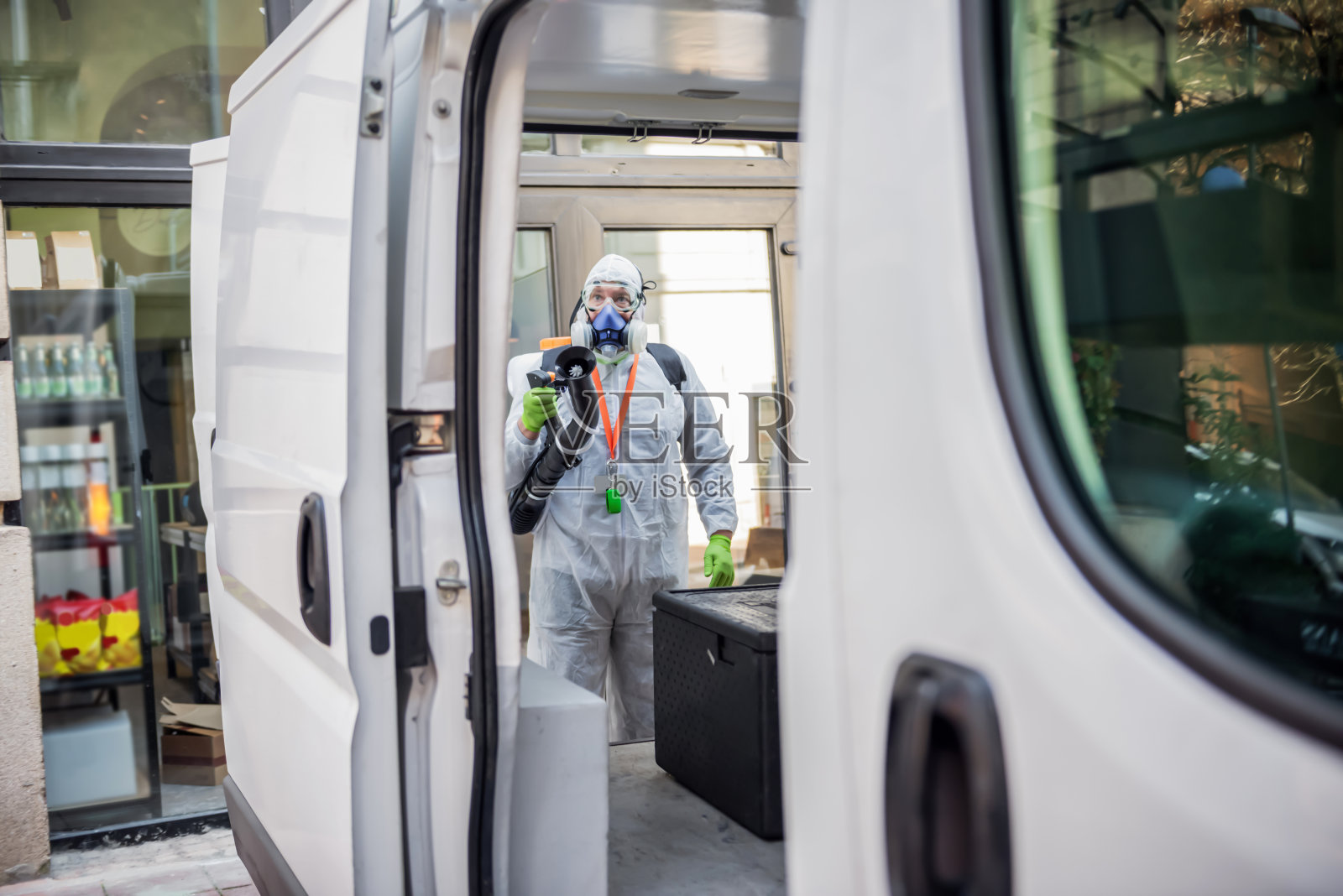 采取预防措施防止全球流行病照片摄影图片