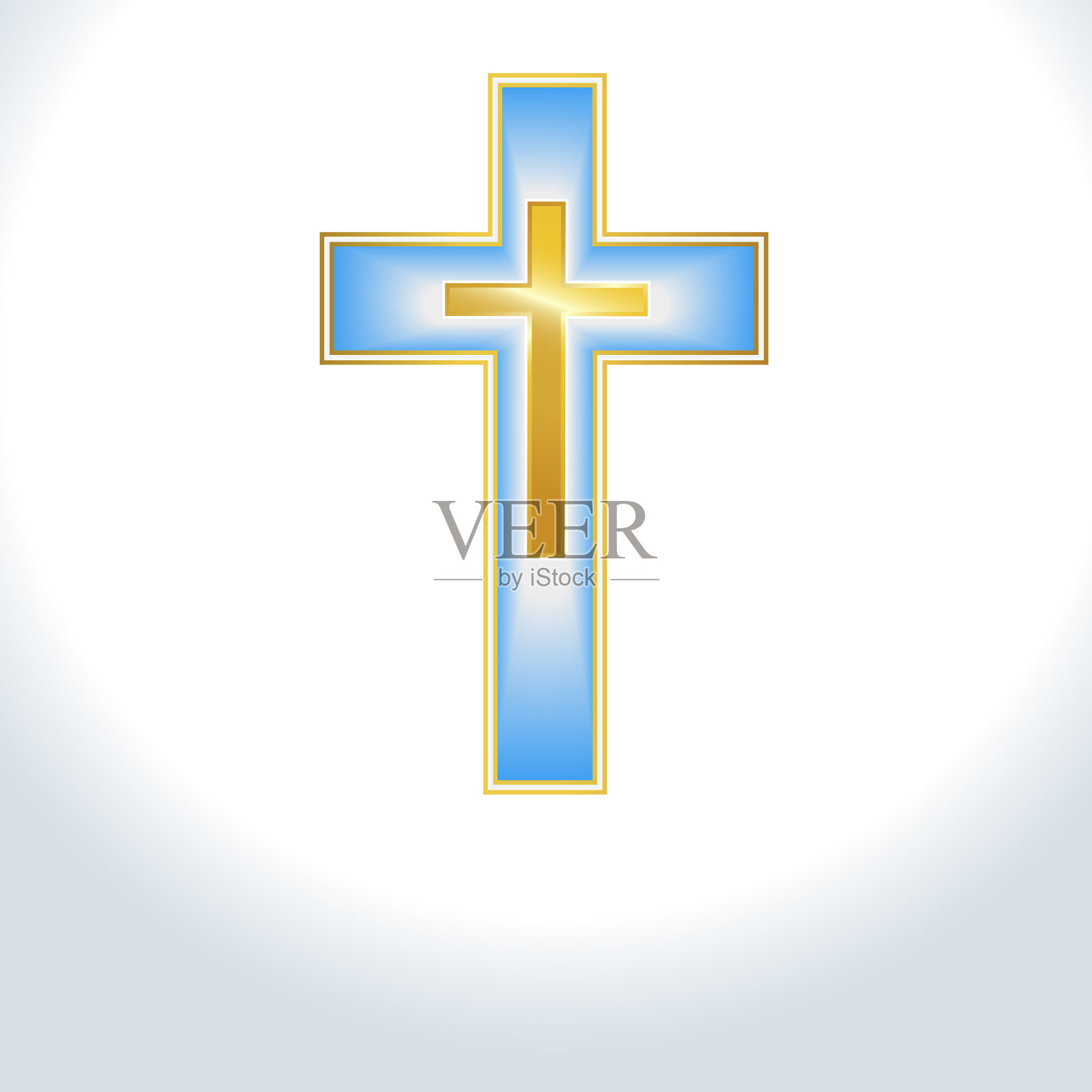 蓝色交叉背景插画图片素材