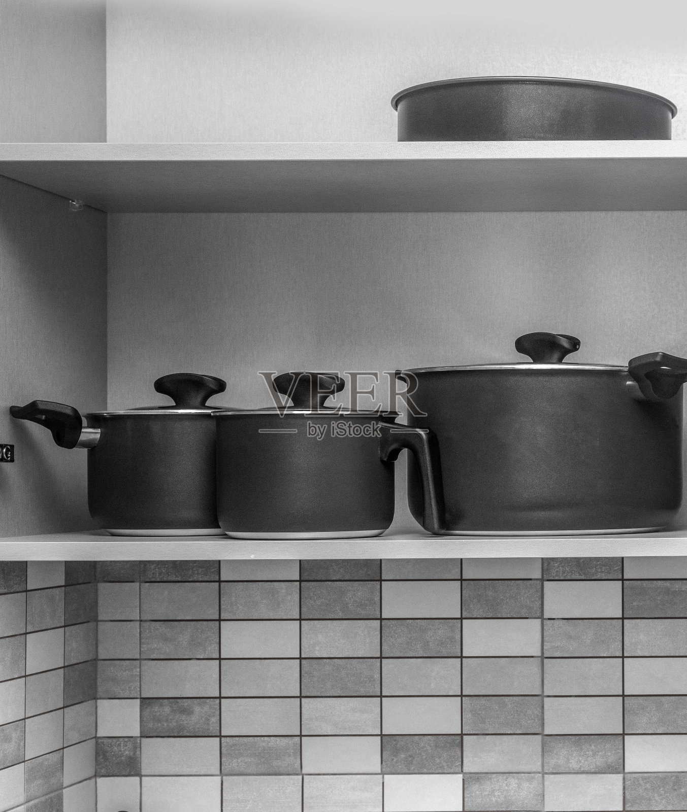 厨房里的锅照片摄影图片