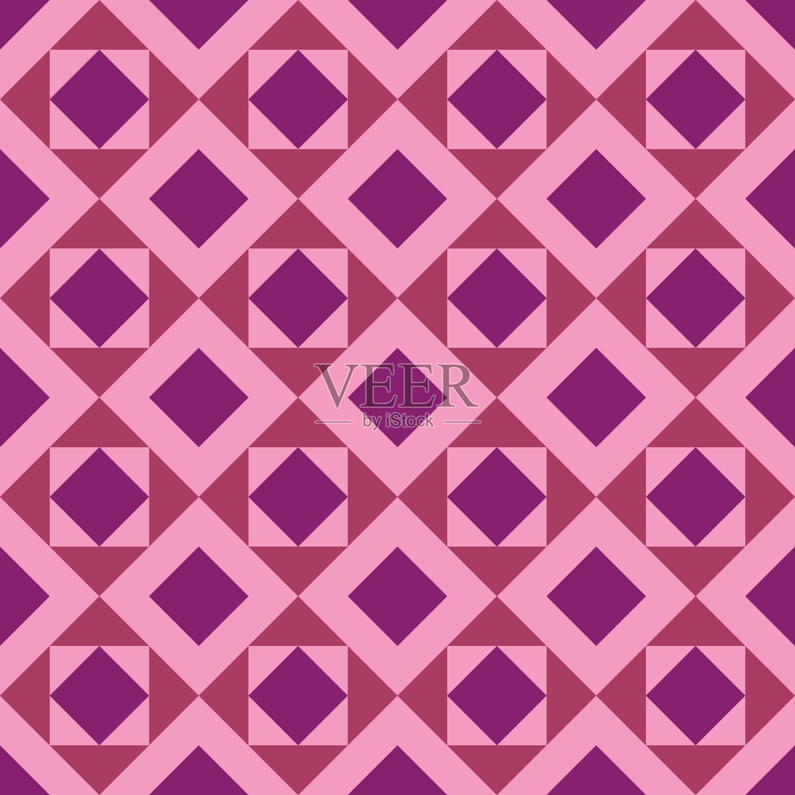 几何矢量重复表面图案插画图片素材