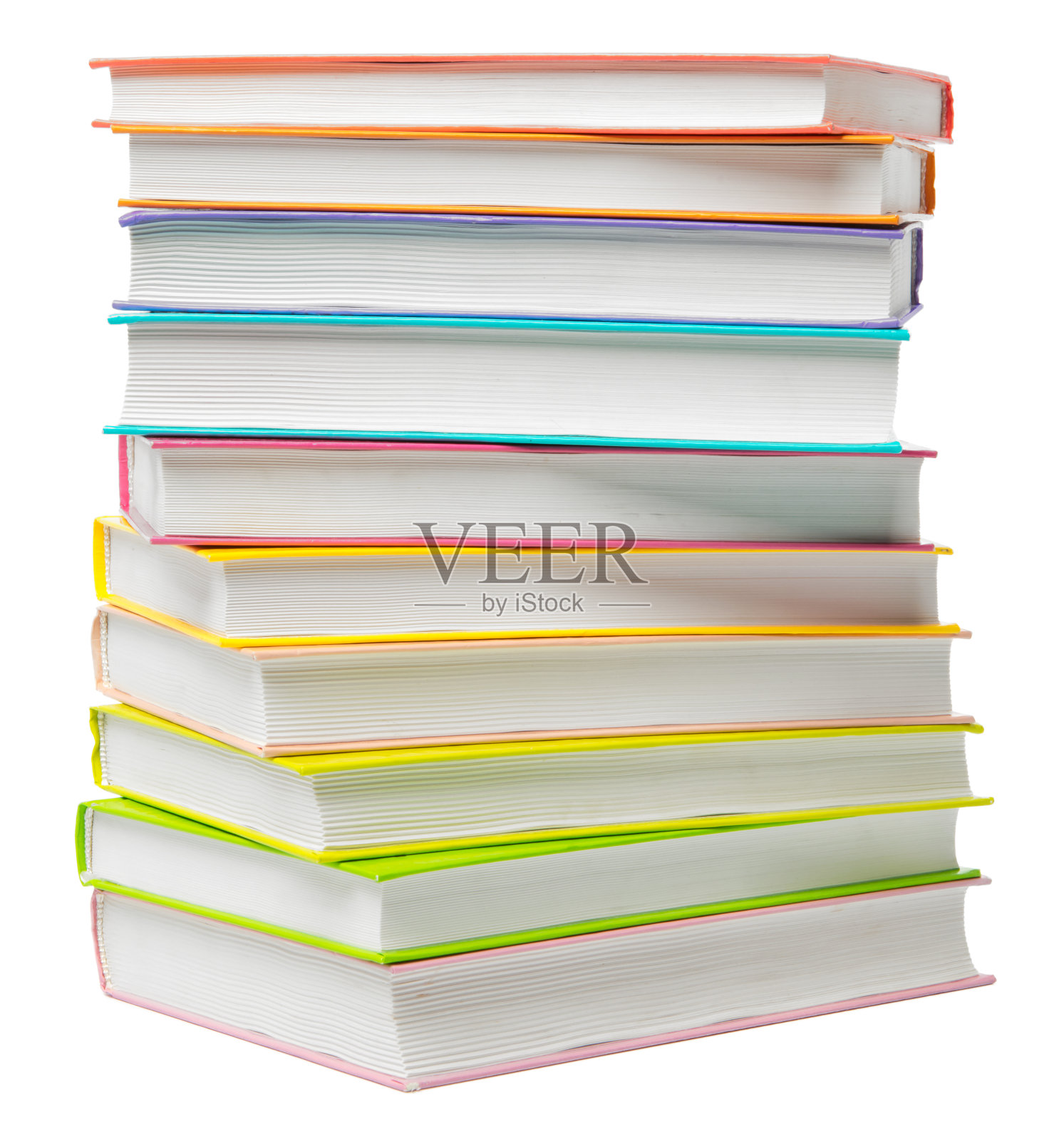 书孤立在白色上照片摄影图片