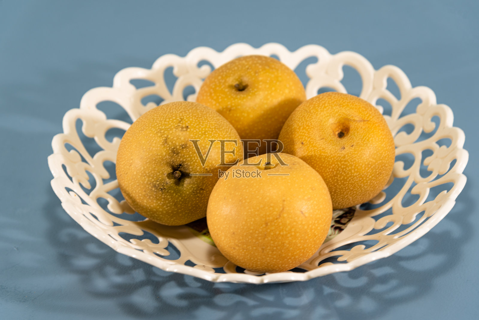 亚洲梨(Pyrus pyrifolia A.)新鲜水果。排毒饮食照片摄影图片