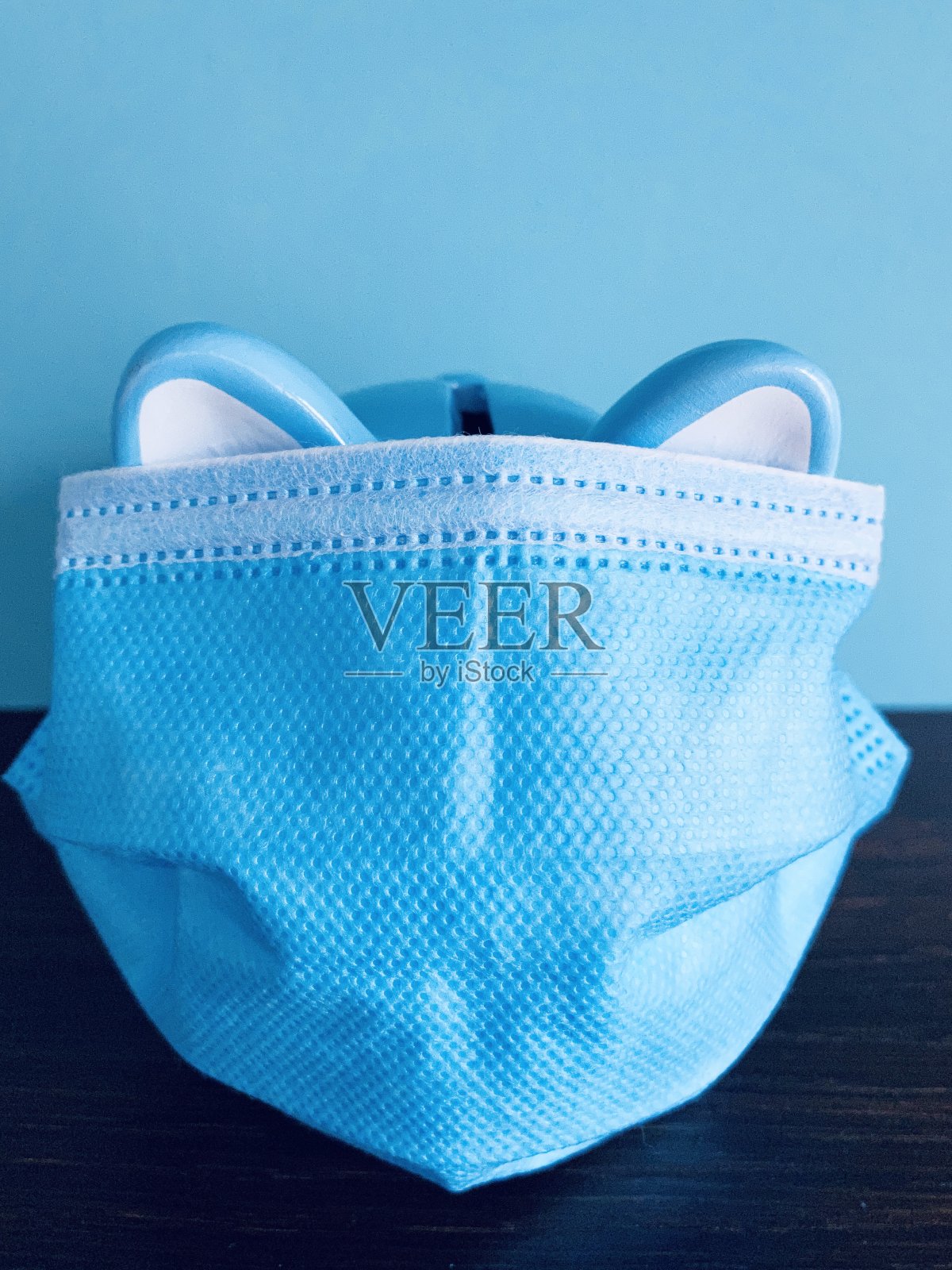 蓝色的储蓄罐照片摄影图片