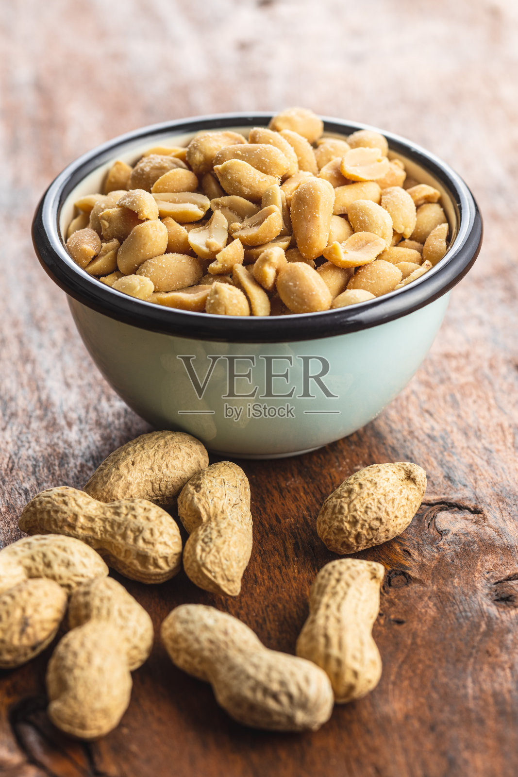 烤咸花生照片摄影图片