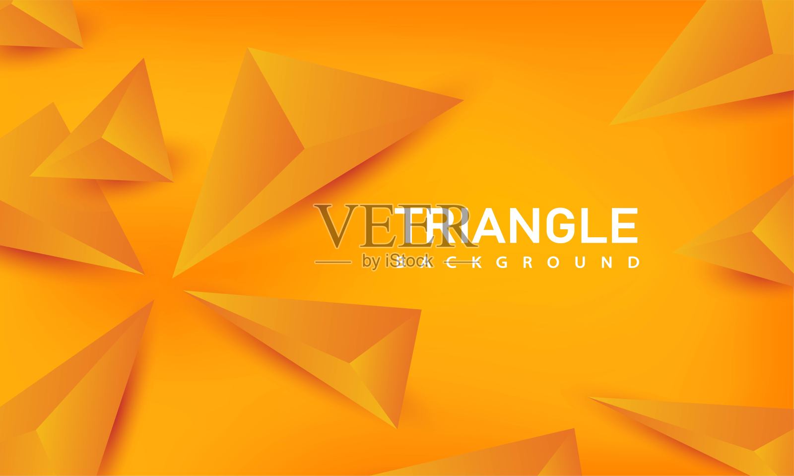 三角形背景优雅向量Eps 10。插画图片素材