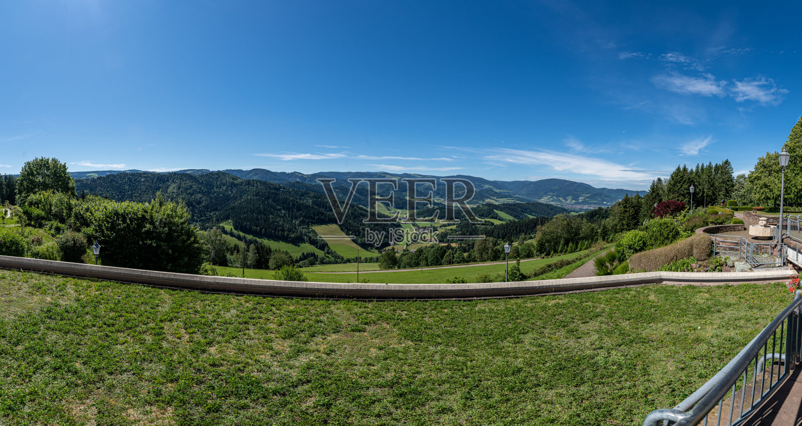 著名的朝圣者目标教堂位于德国圣彼得,照片摄影图片