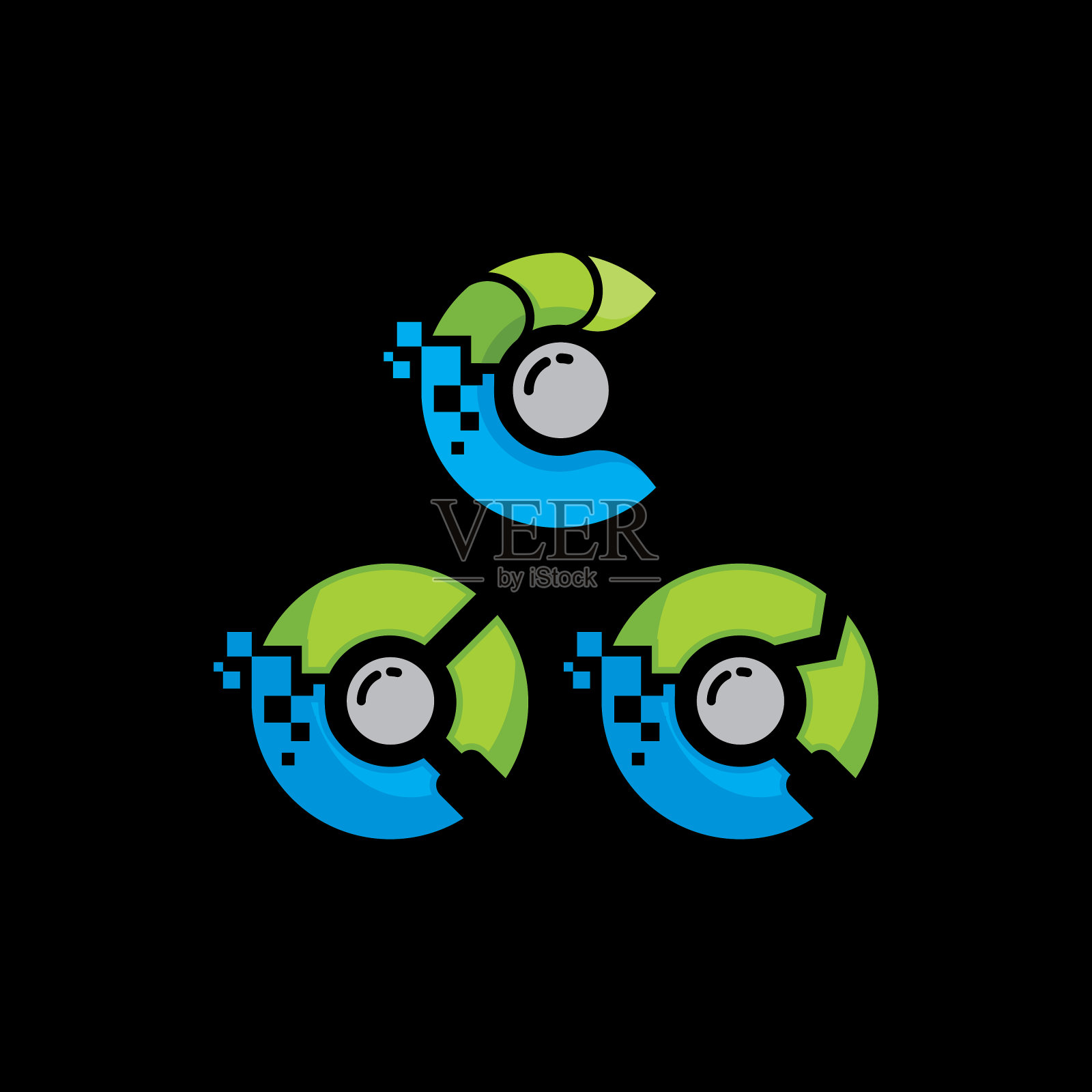 搜索引擎技术图标矢量符号图标素材