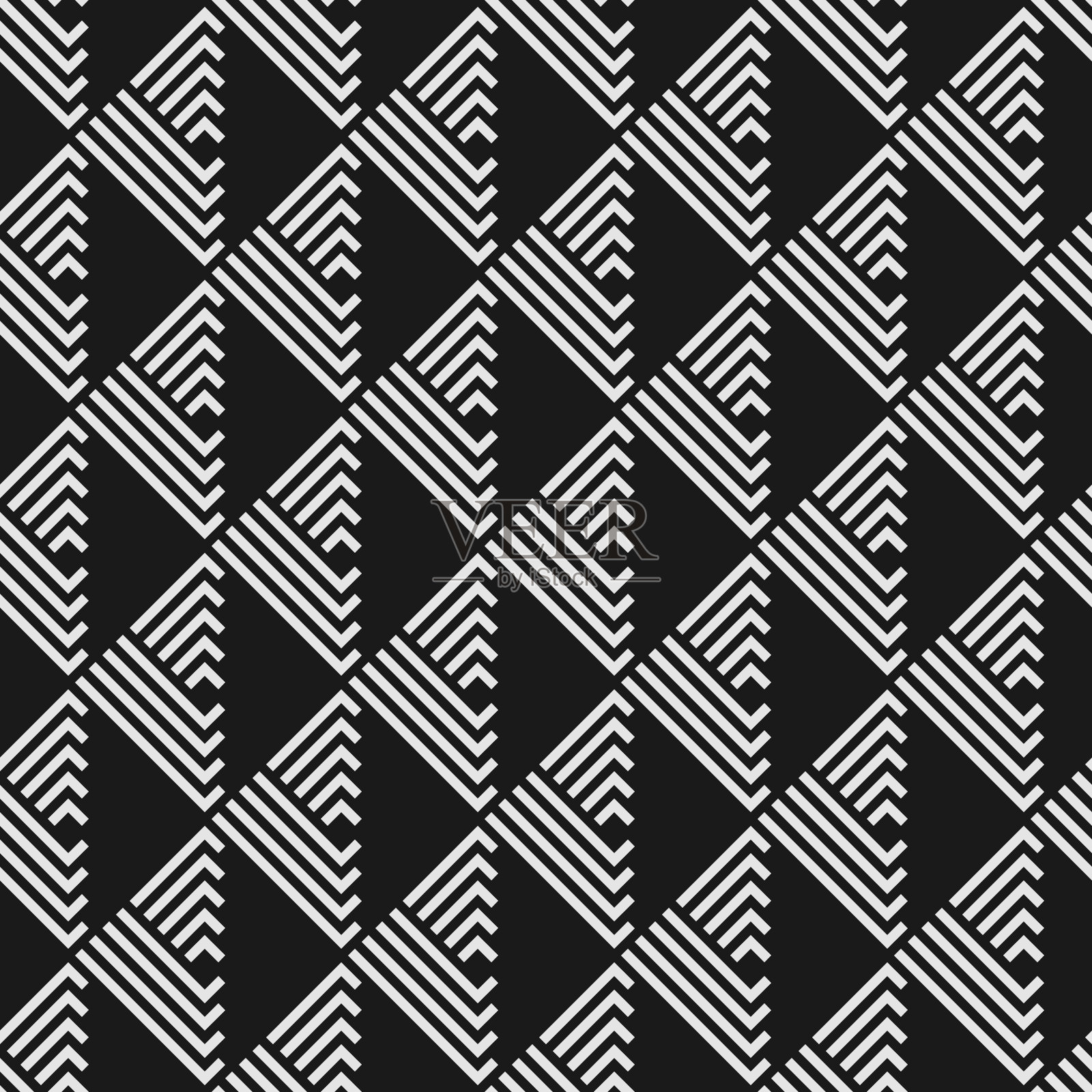 无缝抽象条纹图案插画图片素材