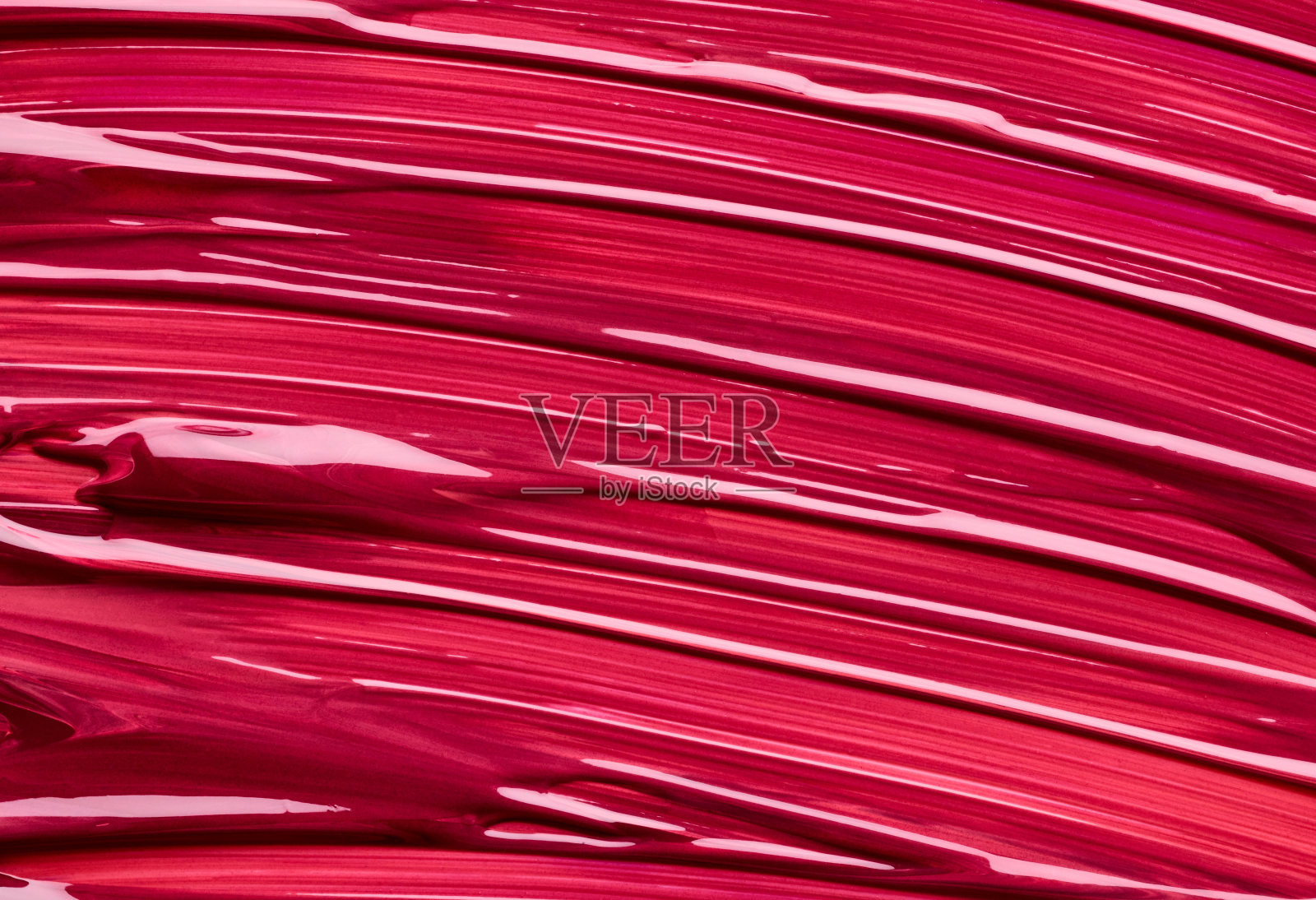 红色液体唇膏纹理照片摄影图片