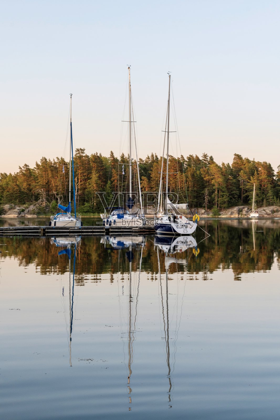 群岛在瑞典照片摄影图片