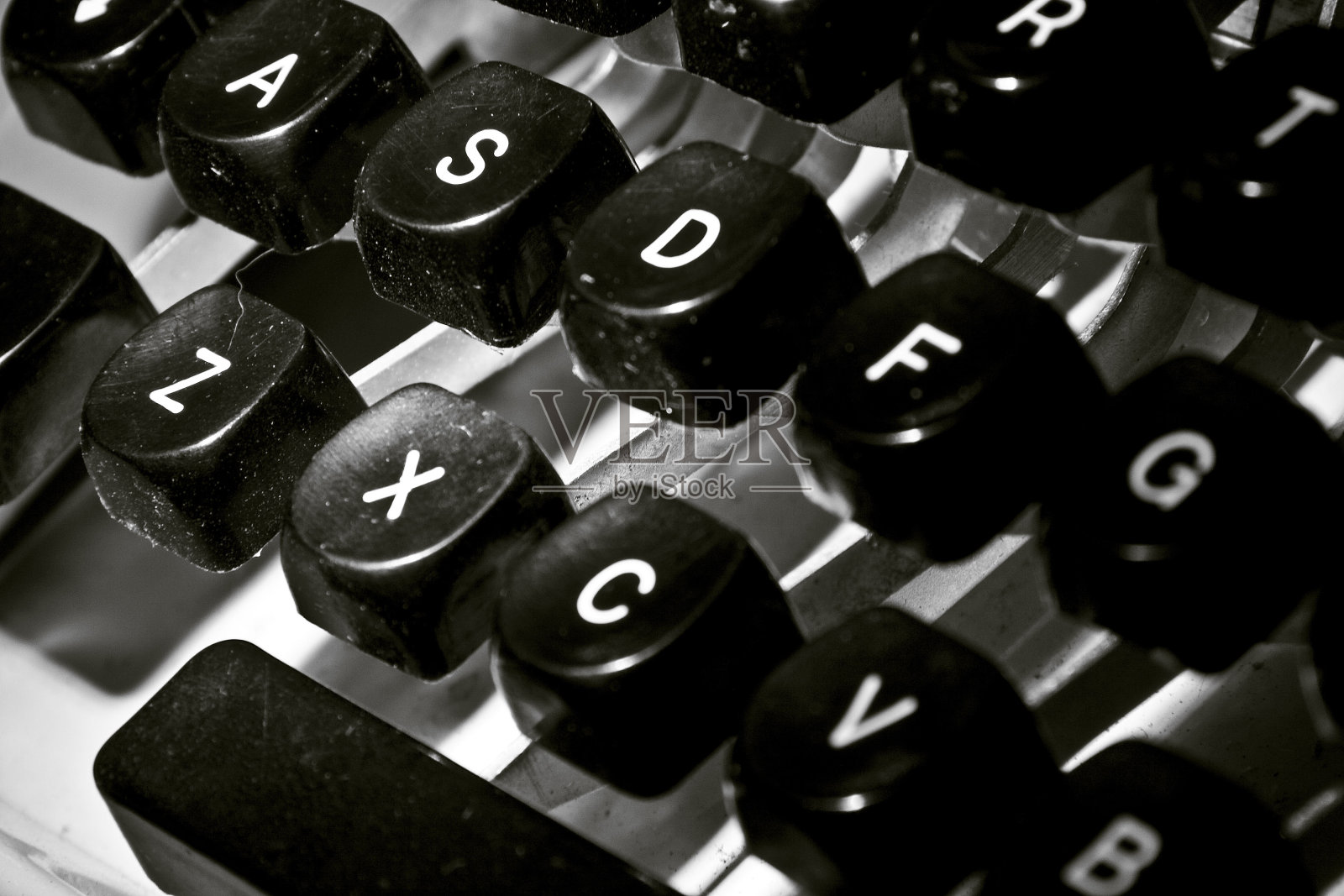 打字机键照片摄影图片