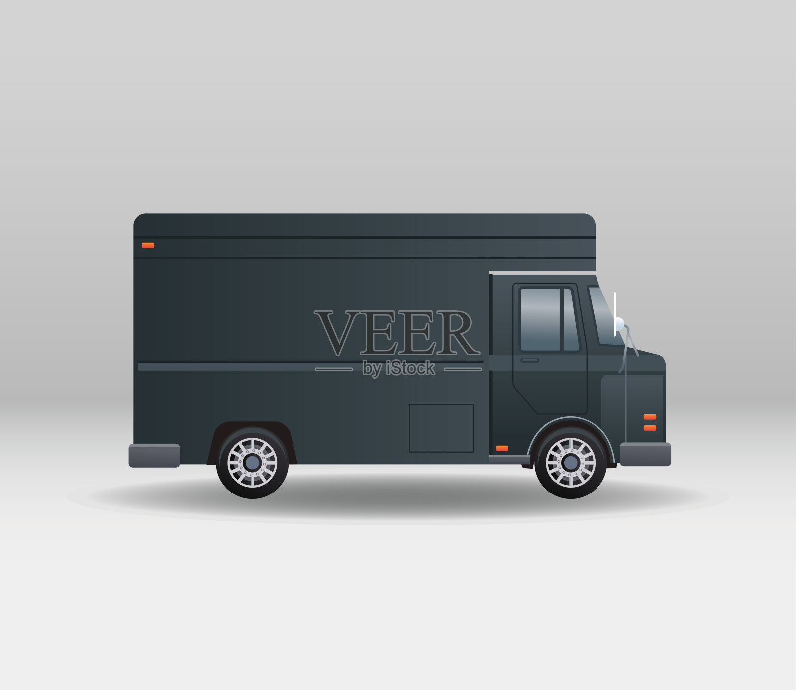 范布莱克品牌孤立图标插画图片素材